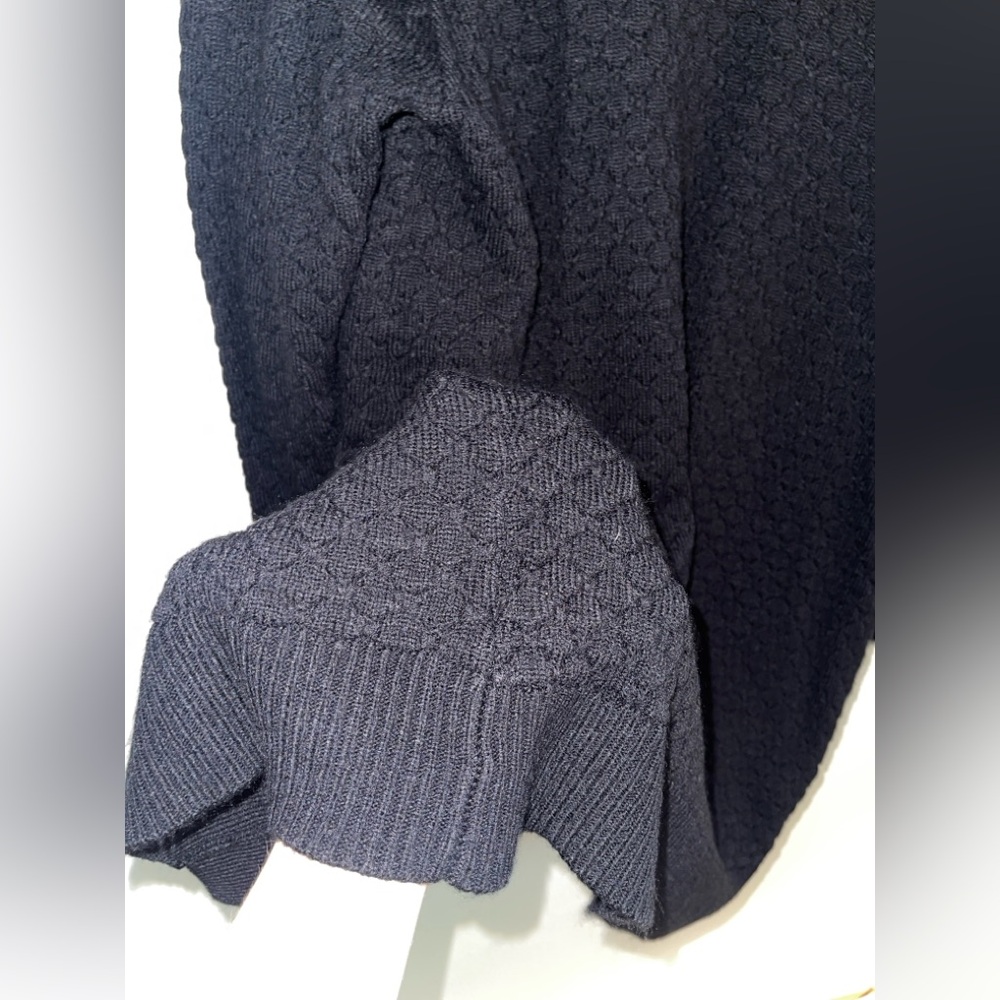 Apt. 9 Women's Black Textured Cardigan - Picture 9 of 12